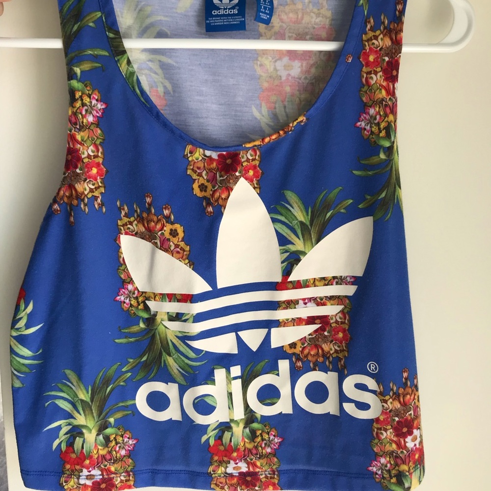 ADIDAS x Original Cropped Pineapple Tank